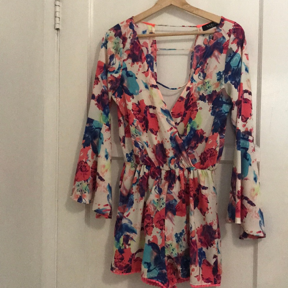 Flowery romper
